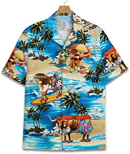 Amazon.com: Pacific Legend Hawaiian Shirt Waikiki Beach in